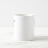 Mug Lettre Y | LETTRE FLEURIE Whimsical Monogramme I M (Centre)