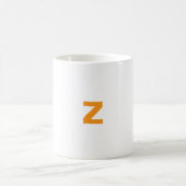Mug lettre Z customisée (Centre)
