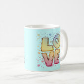 Mug Lettres d'amour (Devant droit)