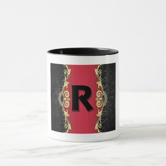 Mug Lettres d'amour "R" (Centre)