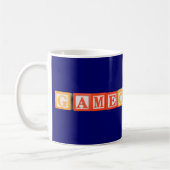 Mug Lettres de bloc constitutif de commutateur de jeu (Gauche)