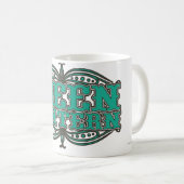Mug Lettres de démonstration de lanterne verte (Devant droit)