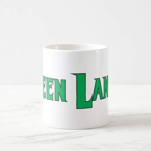 Mug Lettres de lanterne verte 2 (Centre)