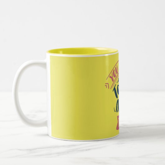 Mug "Lettres de mariage mignonnes" pour couples (Gauche)