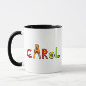 Mug Lettres de monstre de "Carol" (Gauche)
