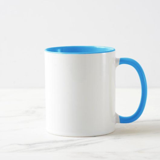 Mug Lettres de QUE (Droite)