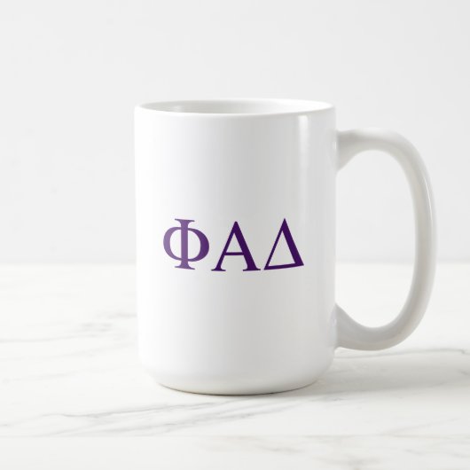 Mug Lettres grecques Phi Alpha Delta (Droite)