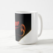 Mug Lettres japonaises et dragon (Devant droit)