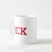 Mug Lettres Phi Sigma Kappa (Devant gauche)