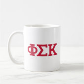 Mug Lettres Phi Sigma Kappa (Gauche)
