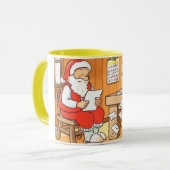 Mug Lettres pour Père Noël (Devant gauche)