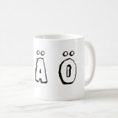 Mug Lettres suédoises (ö d'ä de å) (Devant droit)