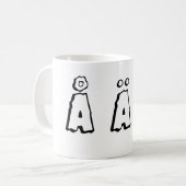 Mug Lettres suédoises (ö d'ä de å) (Devant gauche)