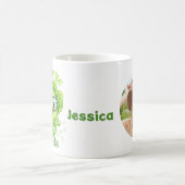 Mug Lettuce Be Friends Personnaliser le nom du visage (Centre)