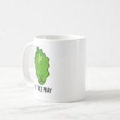 Mug Lettuce Pray Drôle Veggie Pun (Devant gauche)
