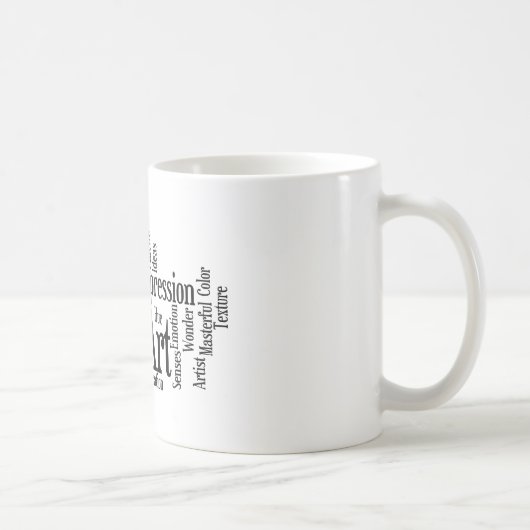 Mug L'étudiant en art créatif de processus artistique (Droite)