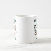 Mug L'étudiant en comptabilité a besoin de plus de caf (Centre)