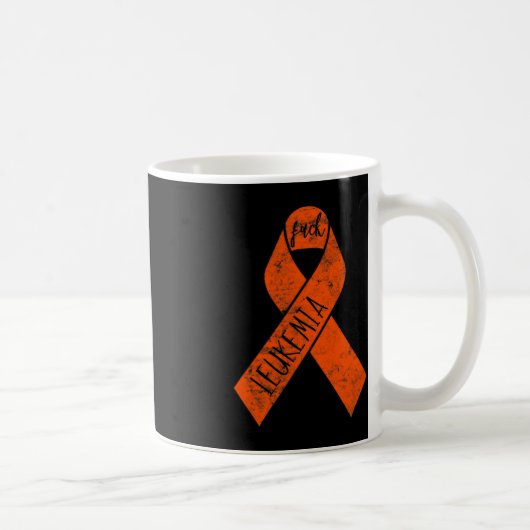 Mug Leucémie Cadeaux Pour Femmes Fck Cancer Chemo F Ca (Droite)
