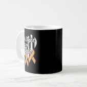 Mug Leucémie Conscience Son Combat Est Mon Combat (Devant gauche)