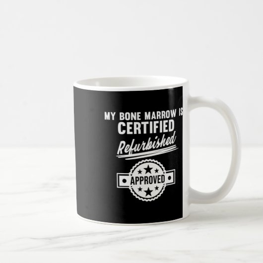 Mug Leucémie d'os rénovée Sensibilisation Orange (Droite)