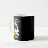 Mug Leucémie Guerrier Indestructible Conscience Cadeau (Devant gauche)
