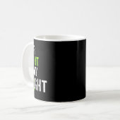 Mug Leucémie Sensibilisation Son combat est mon soutie (Devant gauche)