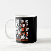 Mug Leucémie Soutien Escadron de combat Leucémie guerr (Gauche)