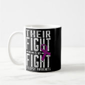 Mug Leur combat est mon combat Epilepsie de combat (Gauche)