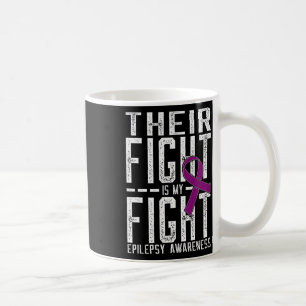 Mug Leur combat est mon combat Epilepsie de combat