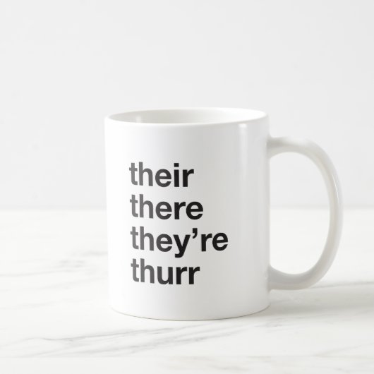 Mug leur là ils sont thurr (Droite)