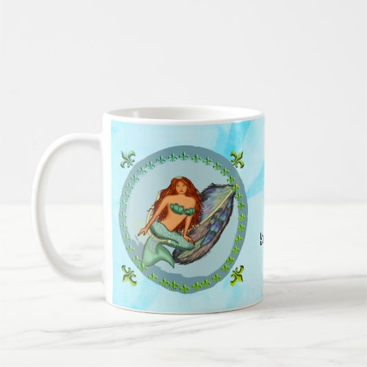 Mug leure de poisson de sirène (Gauche)