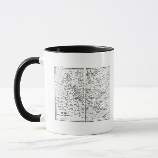 Mug L'Europe, au début de la réforme (Gauche)