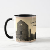 Mug Levant Mine Cornwall Angleterre Poldark Emplacemen (Gauche)