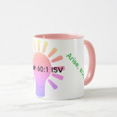 Mug Lève-toi, brille ! (Devant droit)