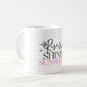 Mug Lève-toi et brille Soleil (Devant gauche)