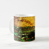 Mug Levée de la boue Abstraite du soleil (Devant gauche)