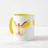 Mug Levée du Sunburst Phoenix (Devant gauche)