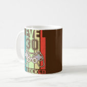 Mug Level 30 Unlocked Video Gamer 30th Birthday Gifts (Devant gauche)