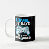Mug Level 67 Days Of School Unlocked 67 Meme Humor 6 7 (Gauche)
