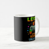 Mug Level 67 Days Of School Unlocked Funny Six Seven G (Devant droit)