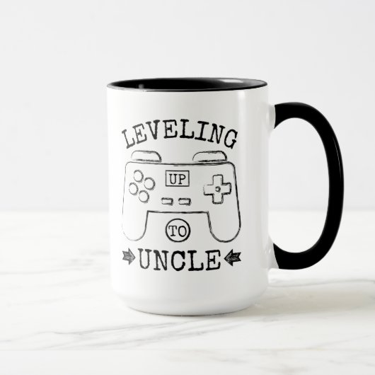 Mug Levelage jusqu'à la première fête des pères oncle (Droite)