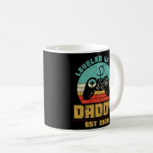 Mug Leveled Jusqu'À Papa 2020 Papa À Être Baby Annonce (Devant droit)