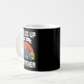 Mug Leveled Jusqu'Au Parrain Vidéo Gamer Jeu 4 (Devant gauche)