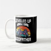 Mug Leveled Jusqu'Au Parrain Vidéo Gamer Jeu 4 (Gauche)