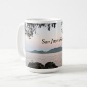 Mug Lever de lune sur les îles San Juan (Devant gauche)