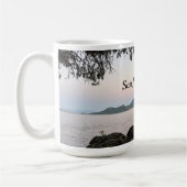 Mug Lever de lune sur les îles San Juan (Gauche)