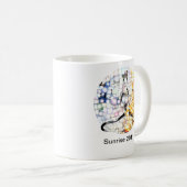 Mug Lever de soleil 2011 - Les soleils du monde pour (Devant droit)