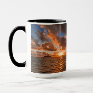 Mug Lever de soleil à l'île de Mokulua