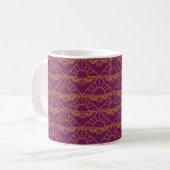 Mug Lever de soleil Art déco (Devant gauche)