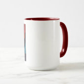 Mug Lever de soleil dans les montagnes (Devant droit)